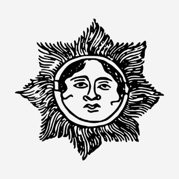 Vintage sun, celestial art illustration. | Free Photo Illustration - rawpixel