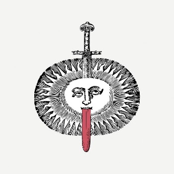 Vintage sun collage element, drawing | Free PSD Illustration - rawpixel