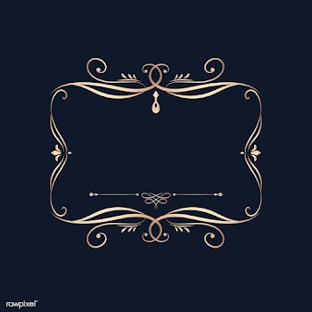 Vintage swirl blank badge | Free stock vector - 554038