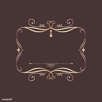 Vintage swirl blank badge | Free stock vector - 554041