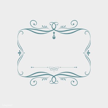 Vintage swirl blank badge | Free stock vector - 554057