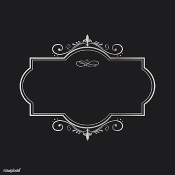 Vintage swirl blank badge | Free stock vector - 554062