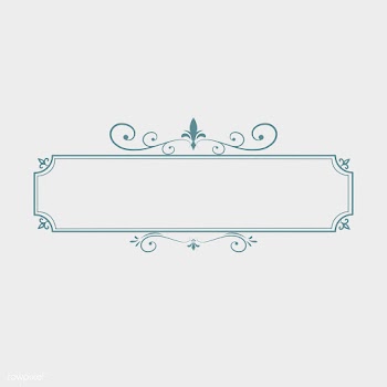 Vintage swirl blank badge | Free stock vector - 554081