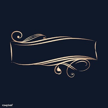 Vintage swirl blank badge | Free stock vector - 554082