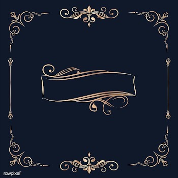 Vintage swirl blank badge | Free stock vector - 554084