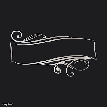 Vintage swirl blank badge | Free stock vector - 554089