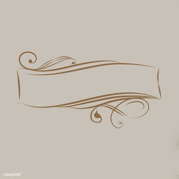 Vintage swirl blank badge | Free stock vector - 554103