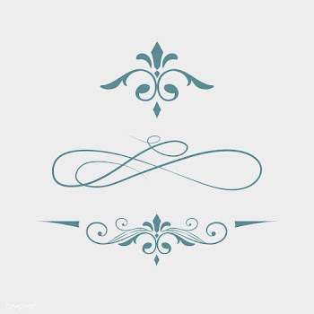 Vintage swirl design elements | Free stock vector - 554019