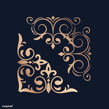 Vintage swirl design elements | Free stock vector - 554061