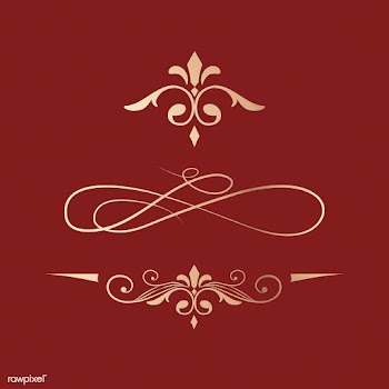 Vintage swirl design elements | Free stock vector - 554069