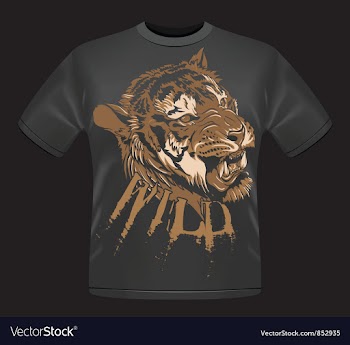 Vintage t-shirt design vector image