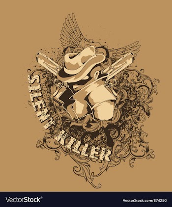 Vintage t-shirt design vector image