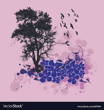 Vintage t-shirt design with tree vector image