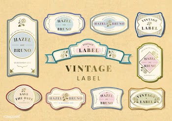 Vintage tags and labels | Free stock vector - 542823