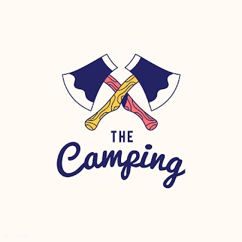 Vintage the camping logo text design vector | Free stock vector - 517040