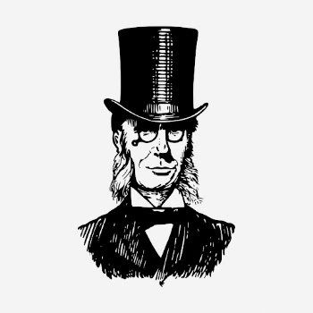 Vintage top hat man hand | Free Photo - rawpixel