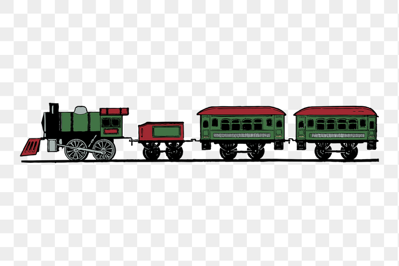 Vintage train png sticker illustration, | Free PNG - rawpixel