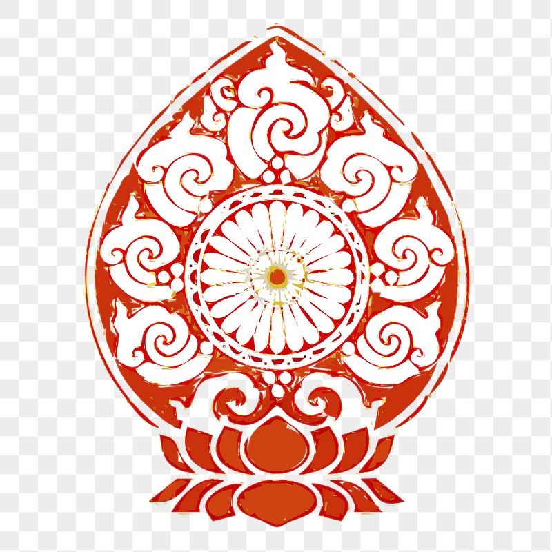 Vintage tribal ornament png sticker | Free PNG - rawpixel