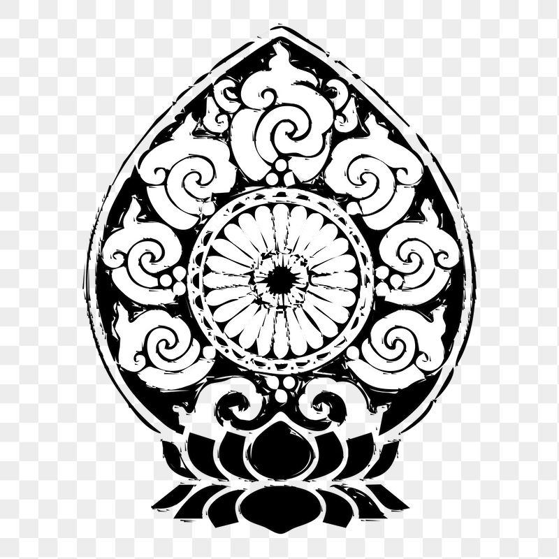 Vintage tribal ornament png sticker | Free PNG - rawpixel