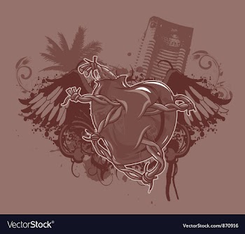 Vintage tshirt design vector image
