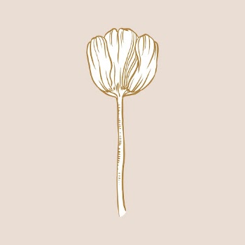 Vintage tulip flower tattoo art, | Free PSD Illustration - rawpixel
