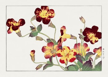 Vintage tulip, ukiyo e artwork | Free Photo Illustration - rawpixel