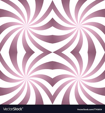 Vintage twisted pattern background vector image