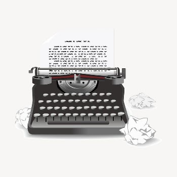 Vintage typewriter clipart, illustration psd. | Free PSD - rawpixel
