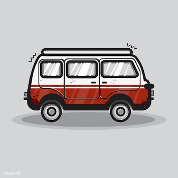Vintage van transportation graphic illustrati.. | Free stock vector - 431787