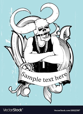 Vintage vector image