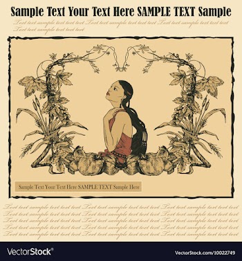 Vintage vector image