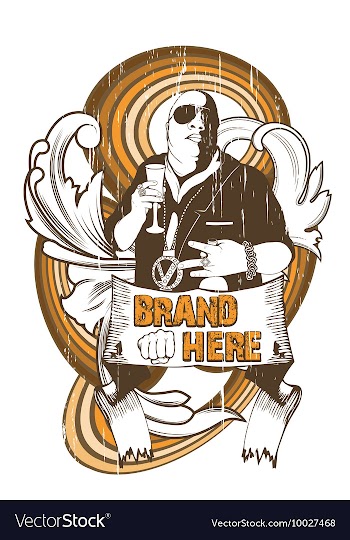 Vintage vector image