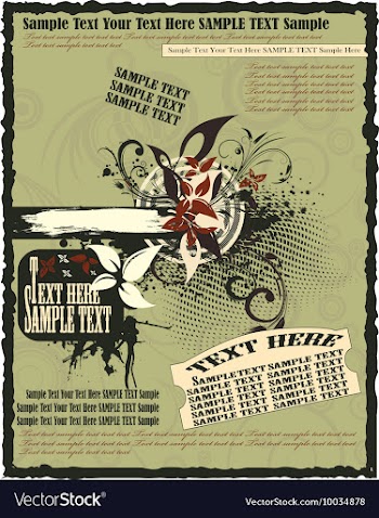 Vintage vector image