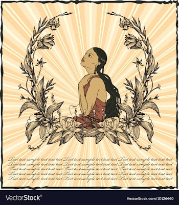 Vintage vector image