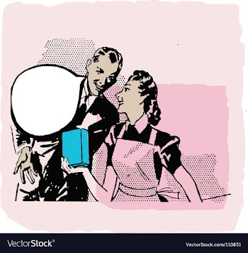 Vintage vector image