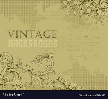 Vintage vector image