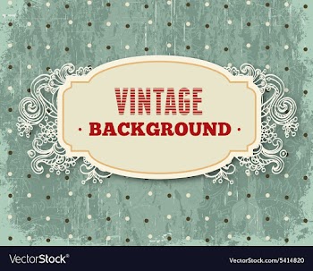 Vintage vector image