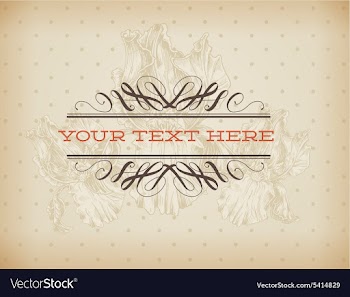 Vintage vector image