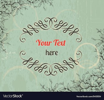 Vintage vector image