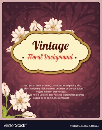 Vintage vector image