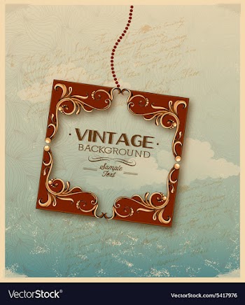 Vintage vector image