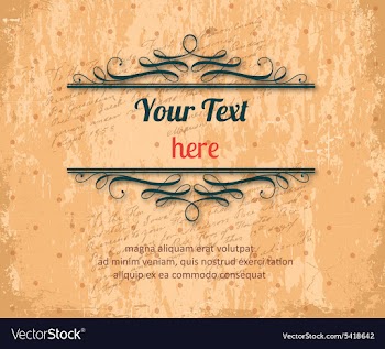 Vintage vector image