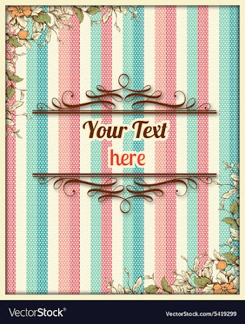 Vintage vector image