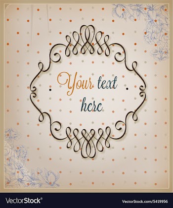 Vintage vector image