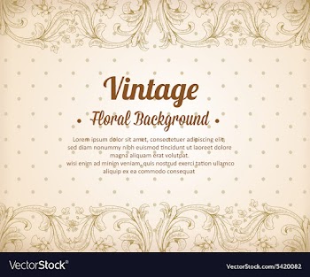Vintage vector image