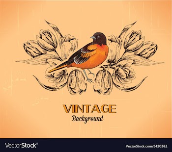 Vintage vector image