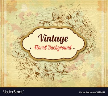 Vintage vector image
