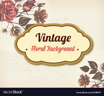 Vintage vector image