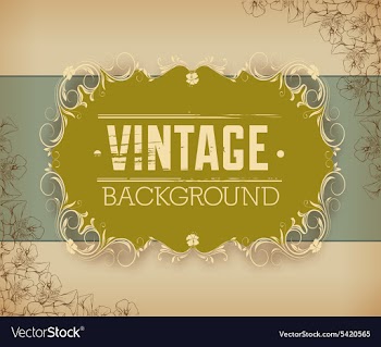 Vintage vector image