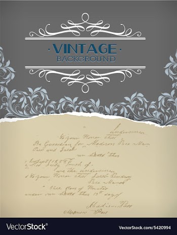 Vintage vector image